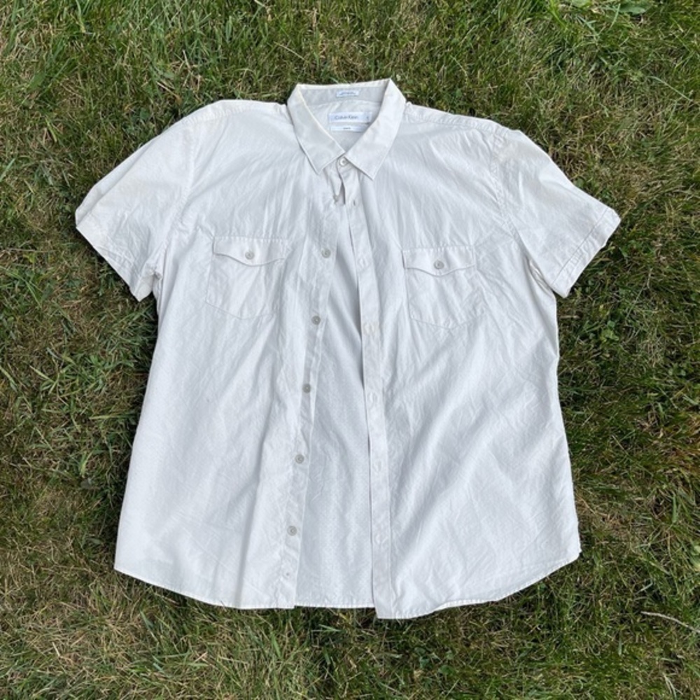 Calvin Klein Short Sleeve Button Up